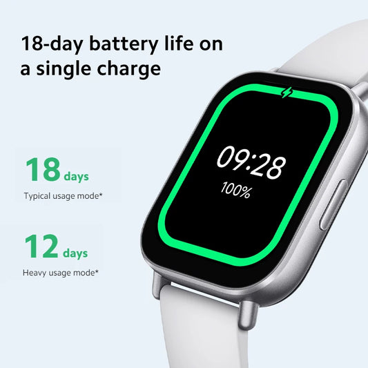 Global Version Xiaomi Redmi Watch 5 Active 2'' LCD display · up 18 days battery · Bluetooth® calling 140+ workout modes 470mAh