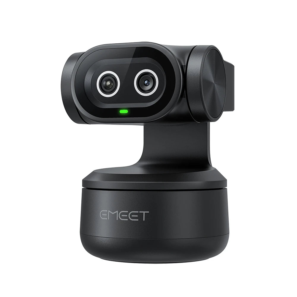 4K Webcam PTZ Web Camera EMEET PIXY Dual-Camera AI Tracking Video Camera for Streaming With SonySensor Gesture Control Autofocus