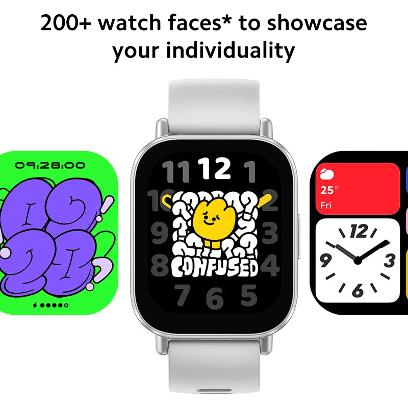 Global Version Xiaomi Redmi Watch 5 Active 2'' LCD display · up 18 days battery · Bluetooth® calling 140+ workout modes 470mAh