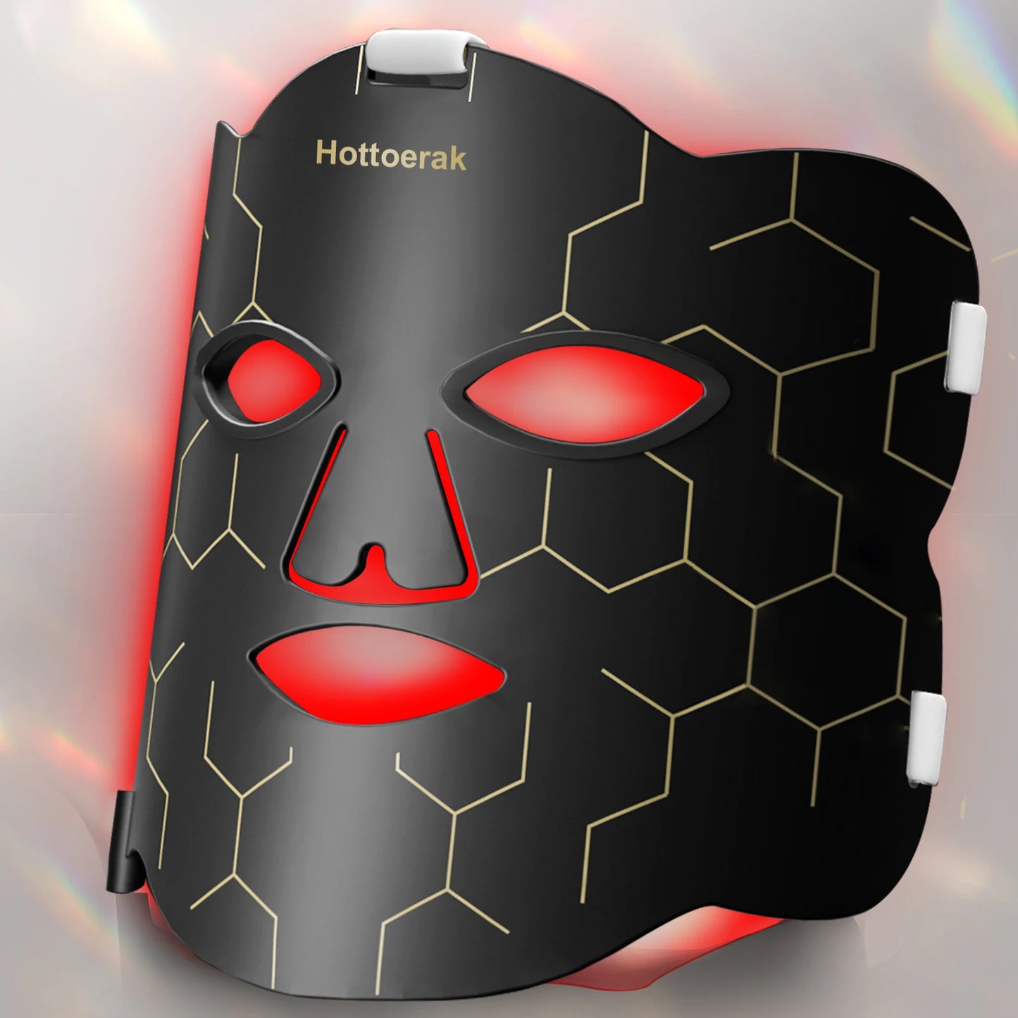 Advanced LED Facial Mask with Neck Care - 7 Color Photon Therapy for Anti-Aging & Acne, Wireless & Rechargeable