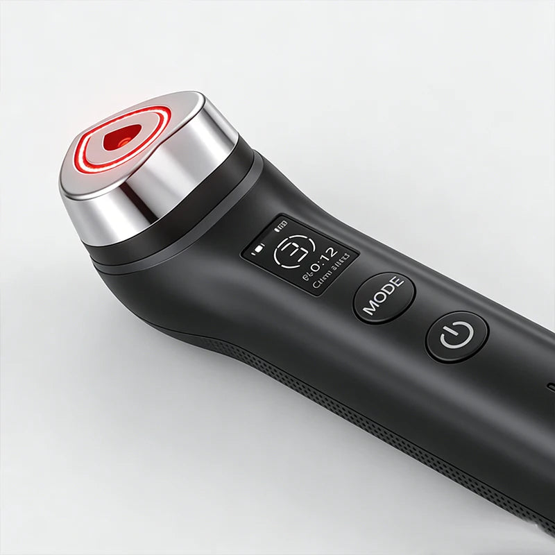 P Age Boosters Pro R 6 in1 Handheld Facials RF EMS Machine Personals Care Face Massage Electric LED Beauty Device