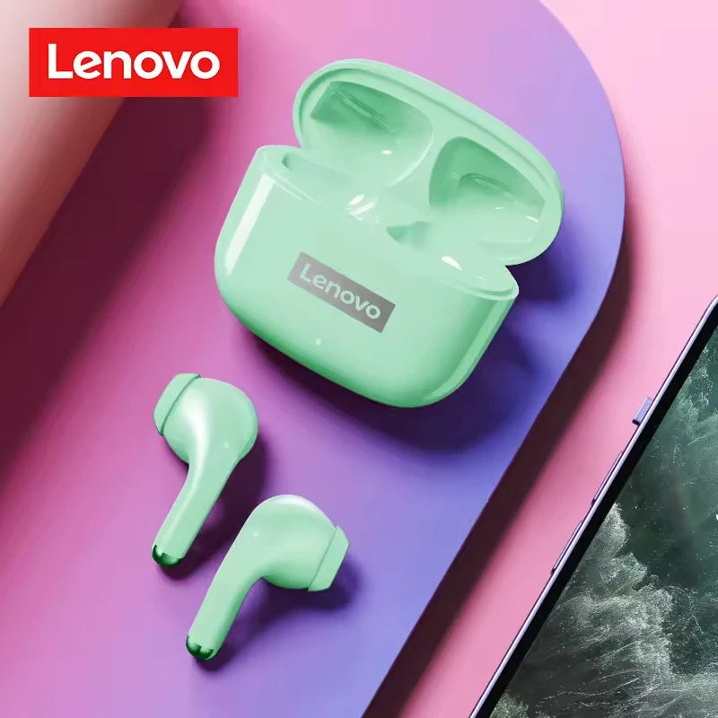 Lenovo LP40 Pro TWS Bluetooth 5.1 Quick Connect Earphones Ergonomic Design Headphones Powerful Transmission Speed Headset