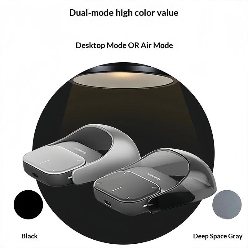 Cheerdots2 Smart AI  Magnetic Split Air Mouse Wireless Bluetooth Dual Mode Compatible with Mac, Android, iOS windwos Compact