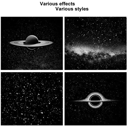 USB Car Atmosphere Projector Light Car Interior Ambient Light LED Starry Star Light Party Decor Romantic Saturn Galaxy Light