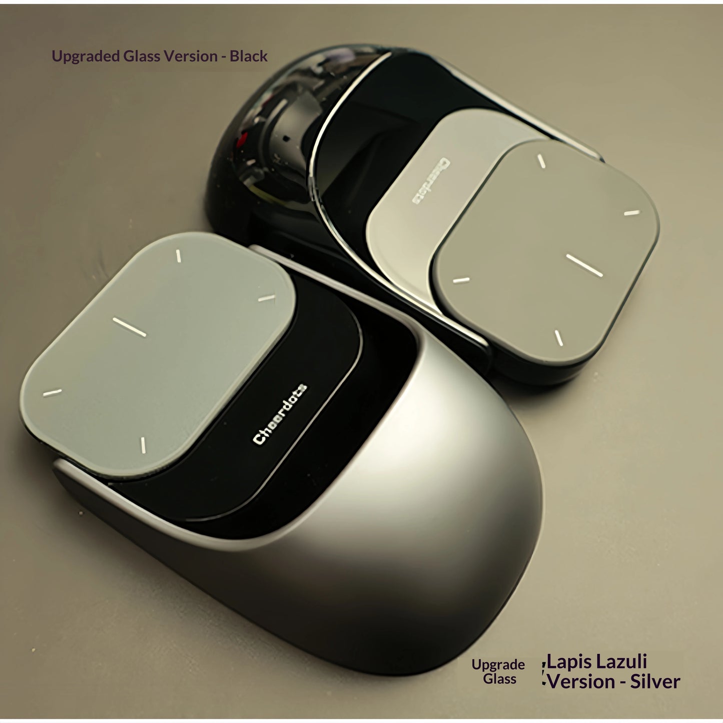 Cheerdots2 Smart AI  Magnetic Split Air Mouse Wireless Bluetooth Dual Mode Compatible with Mac, Android, iOS windwos Compact